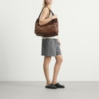 ST. Agni Women's Woven Large Tote in Chestnut 