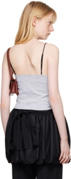 Conner Ives Gray Printed Camisole