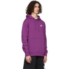 Nike Purple Sportswear Club Hoodie