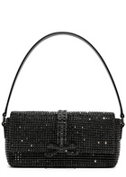 Self-portrait Bow Crystal-embellished top Handle bag - Black - One Size