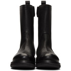 Rick Owens Black Creeper Sole Boots