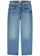 Agolde Fusion Relaxed Barrel-leg Jeans Light Blue