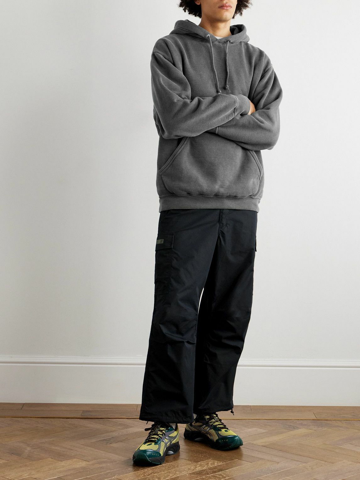 美品 WTAPS KHAKI TROUSERS BLACK Mサイズ WTAPS ダブルタップス WMILL-TROUSER 01/TROUSERS.NYCO.RIPSTOP
