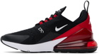 Nike Black & Red Air Max 270 Sneakers