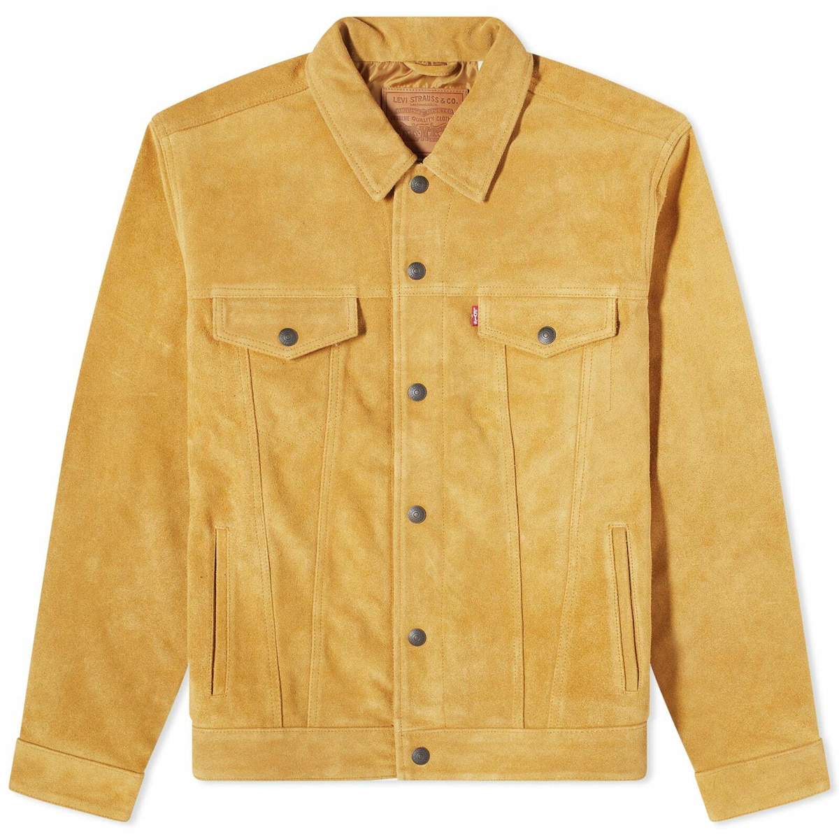 Levi's Men's Levis Vintage Clothing Trucker Jacket in Highland Suede Levis