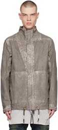 Boris Bidjan Saberi Gray Reversible Outdoor 4 ST Jacket