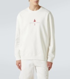 Brunello Cucinelli Logo cotton-blend jersey sweatshirt