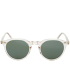 Garrett Leight Royce Sunglasses in Prosecco/Semi-Flat Pure G15
