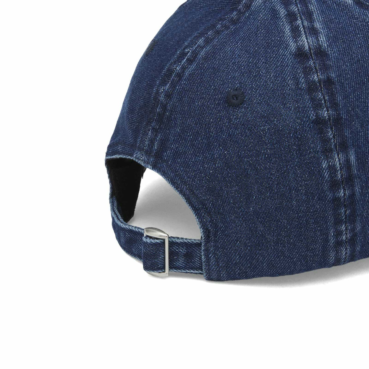ICECREAM Women's Distressed Running Dog Dad Cap in Indigo 