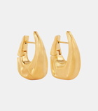 Khaite Olivia Small 18kt gold-plated hoop earrings