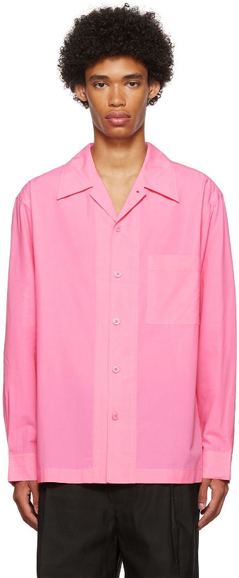 Photo: 3.1 Phillip Lim Pink Convertible Collar Shirt