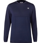 New Balance - Accelerate Stretch-Jersey T-Shirt - Blue