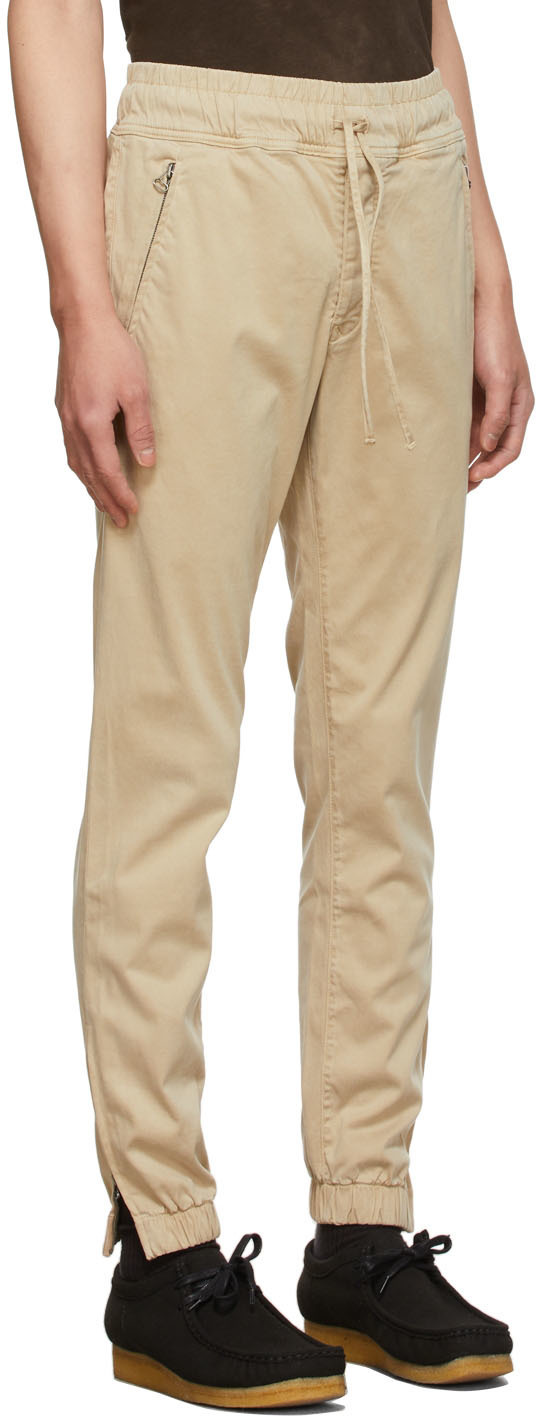 COTTON CITIZEN Beige Simon Trousers