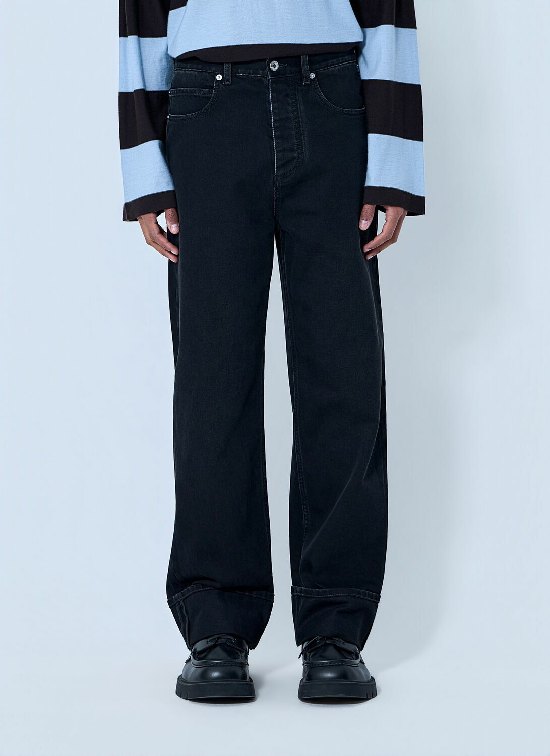 Bottega Veneta Wide-Leg Denim Jeans