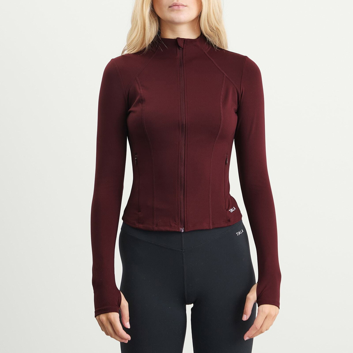 TALA Women's New Zip Through Jacket in Fig