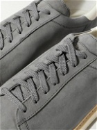 Brunello Cucinelli - Nubuck Sneakers - Gray