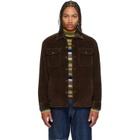 Polo Ralph Lauren Brown Fleece-Lined Corduroy Over Shirt