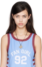 I'm Sorry by Petra Collins SSENSE Exclusive Silver D'heygere Edition 'Diary' Necklace