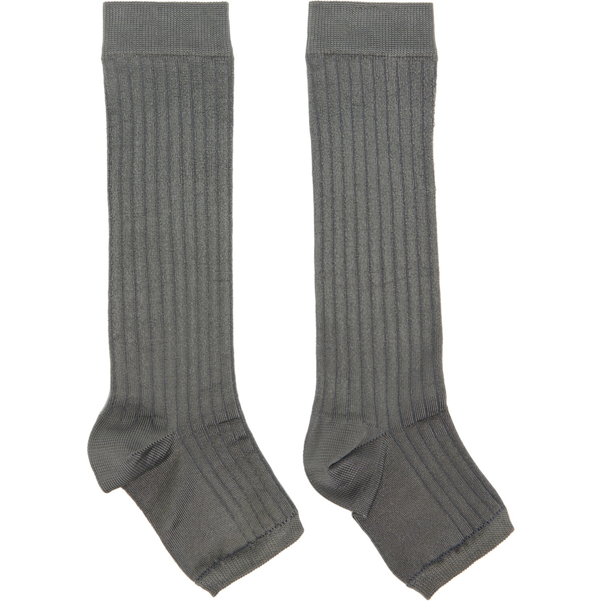 Swedish Stockings SSENSE Exclusive Gray Long Sandal Socks