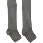 Swedish Stockings SSENSE Exclusive Gray Long Sandal Socks