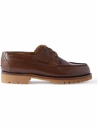 J.M. Weston - Leather Derby Shoes - Brown