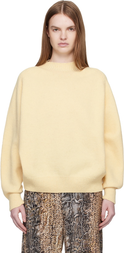 Photo: Baserange Off-White Soar Sweater