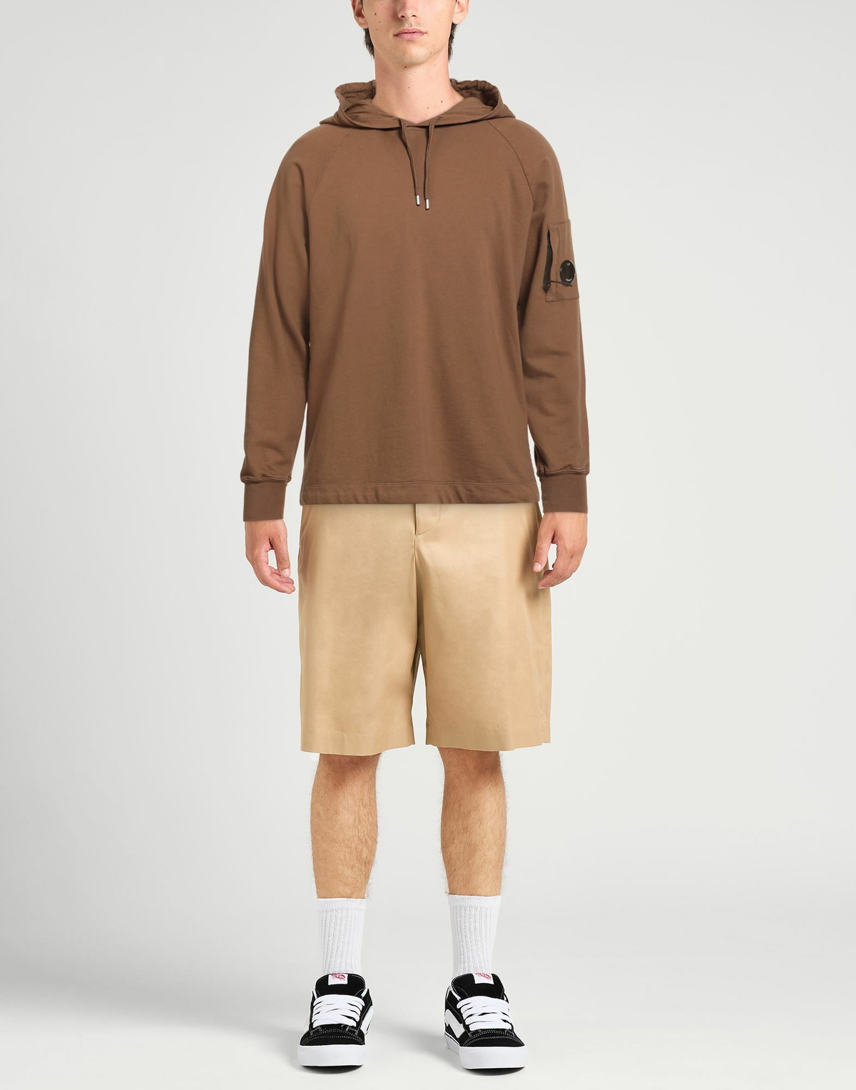 C. p. Company Mens Sweatshirt in Brown