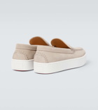 Christian Louboutin Paqueboat suede boat shoes