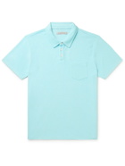 OUTERKNOWN - Hightide Organic Cotton-Blend Terry Polo Shirt - Blue