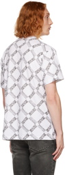 Versace Jeans Couture White Printed T-Shirt