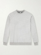 A.PRESSE - Reversible Cotton-Jersey Sweatshirt - Gray