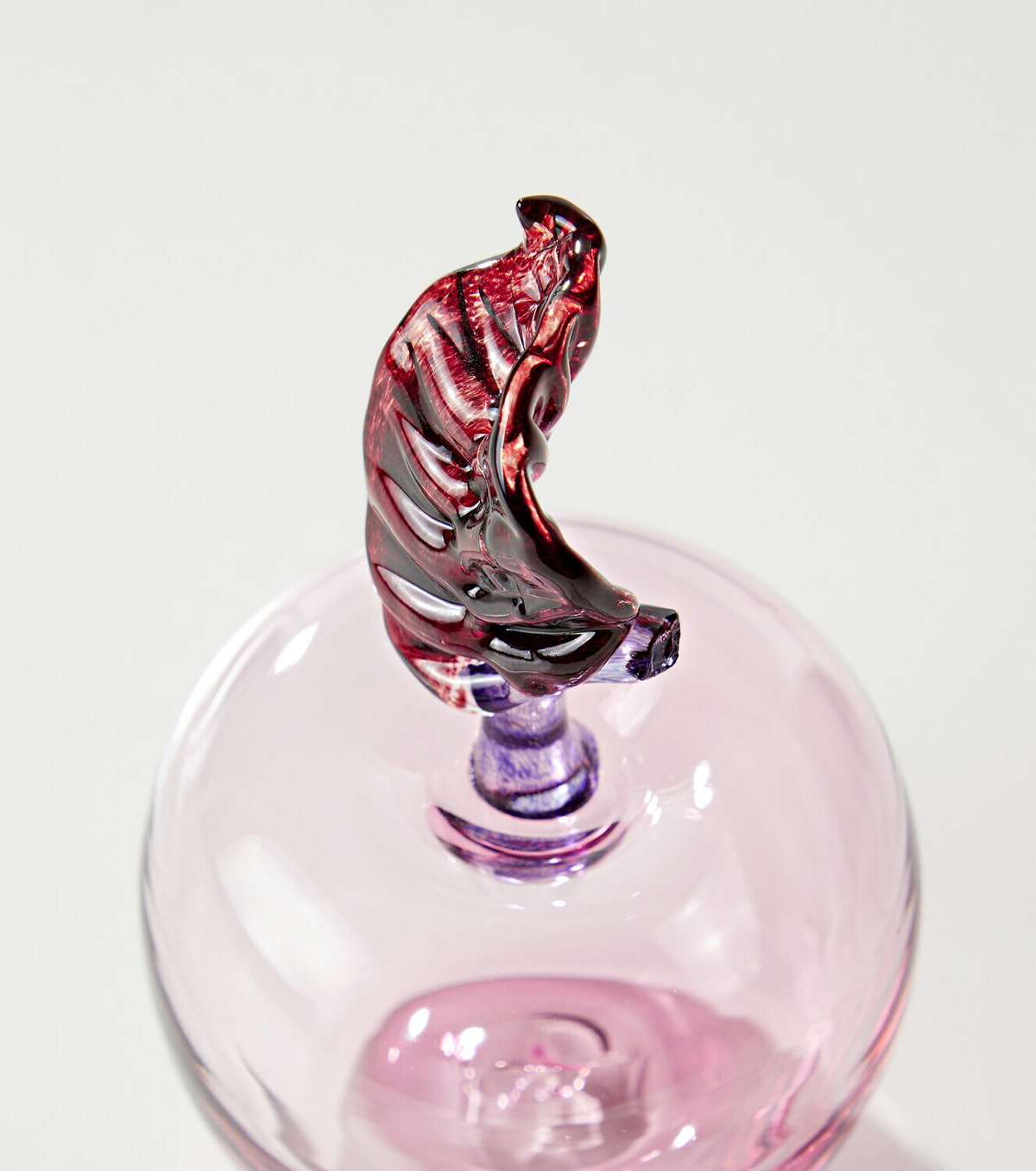 Akua Objects Marianne Apple glass paperweight