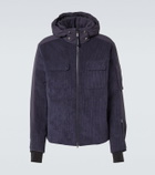 Bogner Cobe-D down-paneled ribbed-knit ski jacket