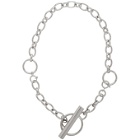 Dheygere Silver Canister Necklace