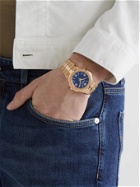 CHOPARD - Alpine Eagle Large Automatic 41mm 18-Karat Rose Gold Watch, Ref. No. 295363-5001 - Blue