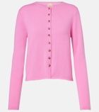 Jardin des Orangers Cotton and cashmere cardigan