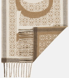 Loewe - Love wool and cashmere scarf