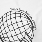 Times New Roman Men's Airways Organic T-Shirt in White