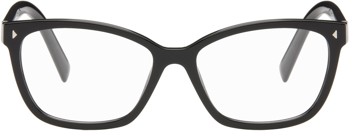 Prada Eyewear Black Square Glasses