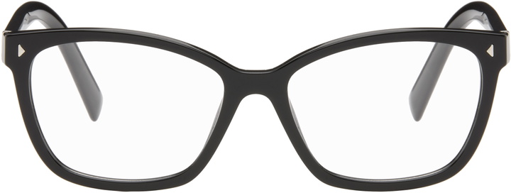 Photo: Prada Eyewear Black Square Glasses
