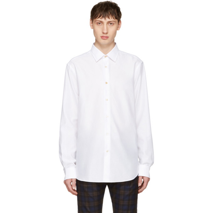 Photo: Paul Smith White Charm Button Shirt