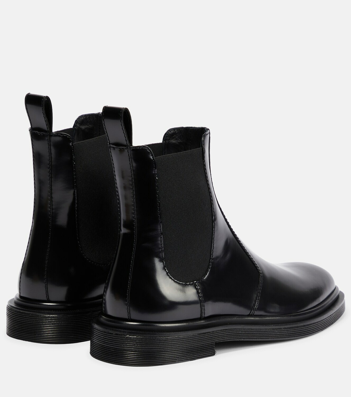 The Row Elastic Ranger leather ankle boots The Row