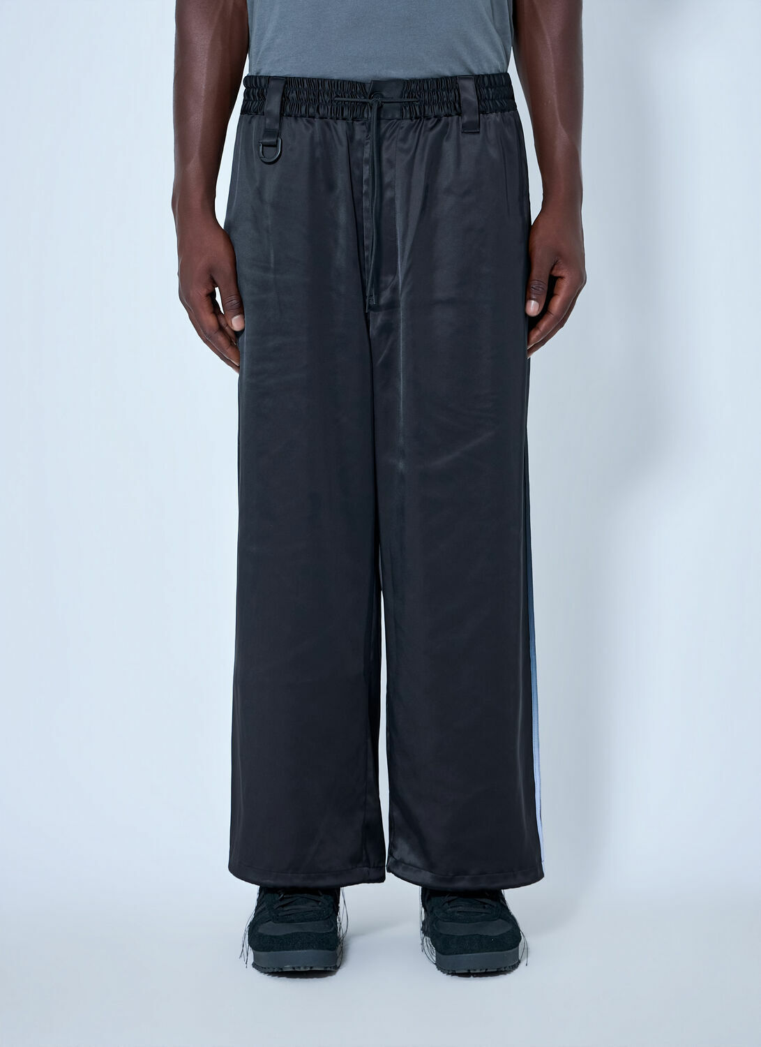 Y-3 Elasticated Waist Wide-Leg Trousers