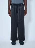 Y-3 Elasticated Waist Wide-Leg Trousers
