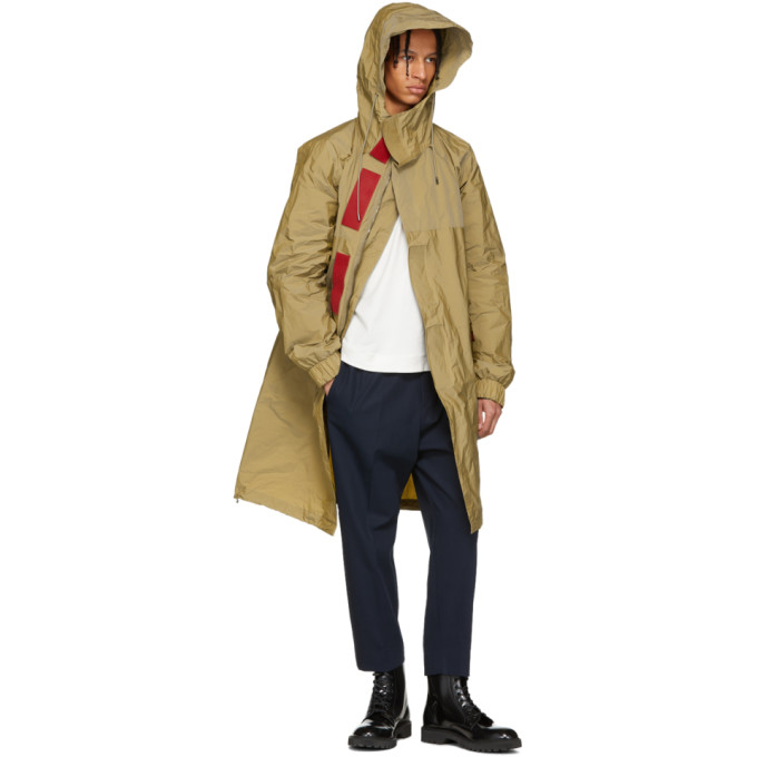 Jil Sander Beige Long Phoenix Coat Jil Sander
