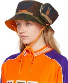 adidas x IVY PARK Khaki Embroidered Reversible Bucket Hat