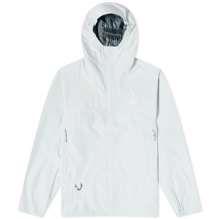 Photo: Nike Men's ACG Cascade Rain Jacket in Photon Dust/Summit White