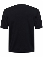 GUCCI Logo Intarsia Silk & Cotton T-shirt