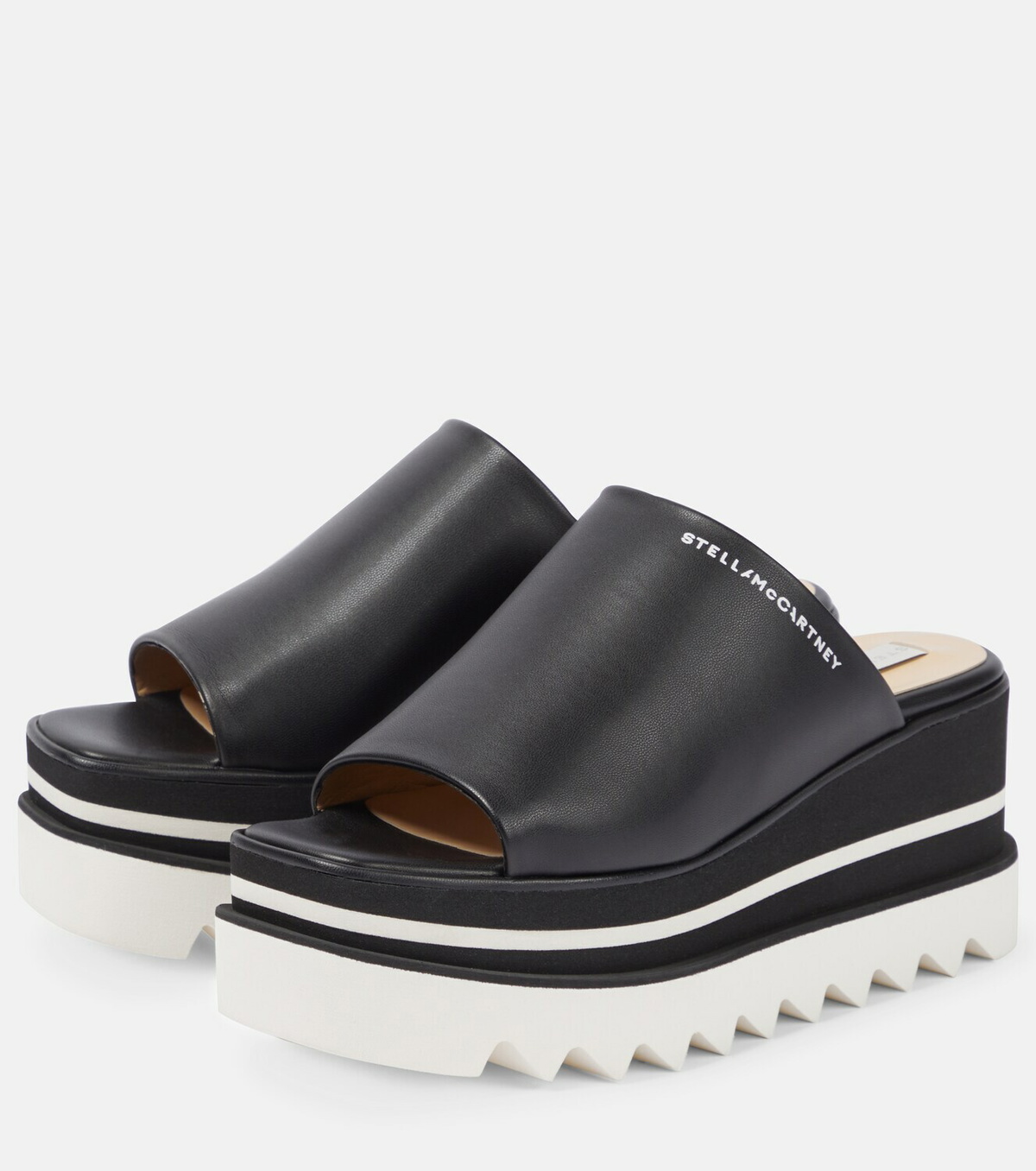 Stella McCartney - Sneak-Elyse platform mules Stella McCartney
