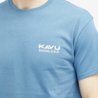 KAVU Men's Botanical Society T-Shirt in Coronet Blue